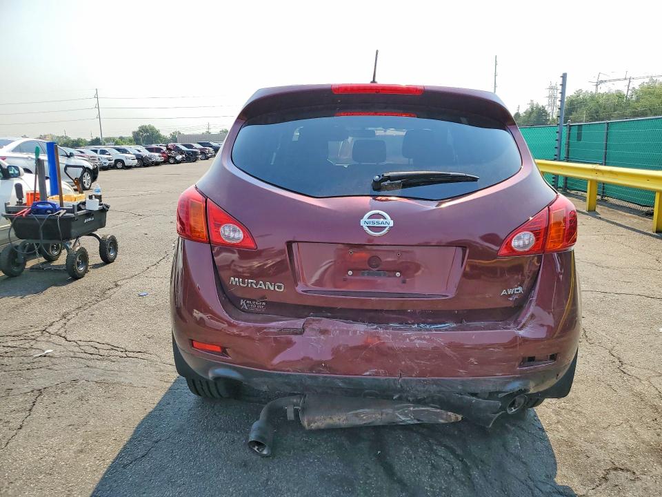2010 Nissan Murano მანქანა იყიდება აუქციონზე, vin: JN8AZ1MW4AW134267, აუქციონის ნომერი: 60051326