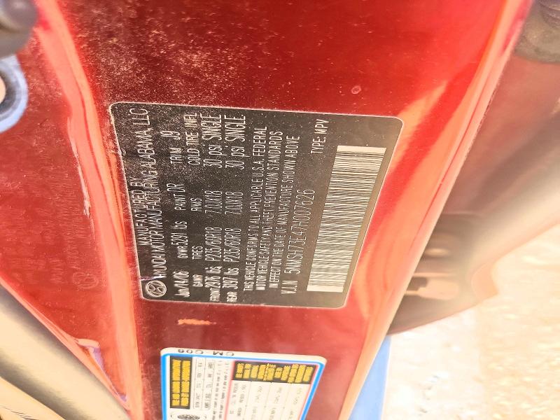 59878256 :رقم المزاد ، 5NMSH73E47H007626 vin ، 2007 Hyundai Santa Fe مزاد بيع