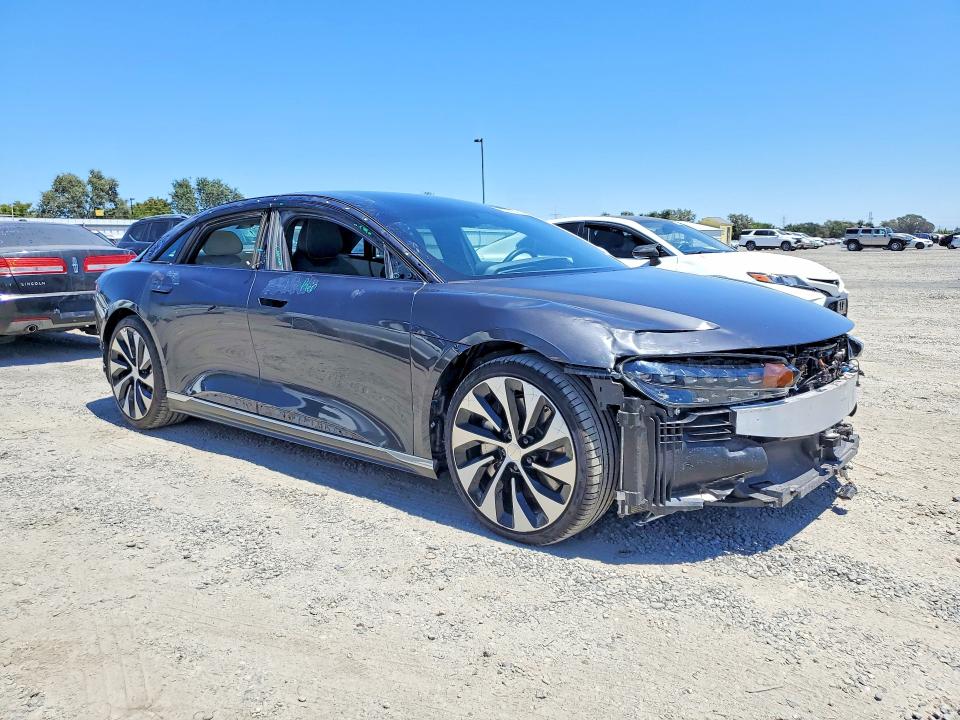 2022 Lucid Motors Air მანქანა იყიდება აუქციონზე, vin: 50EA1GBA7NA005998, აუქციონის ნომერი: 61542686