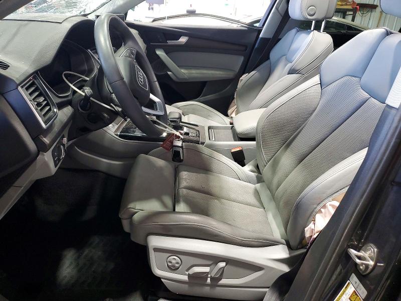 2021 Audi Q5 მანქანა იყიდება აუქციონზე, vin: WA1CAAFYXM2102228, აუქციონის ნომერი: 60704146