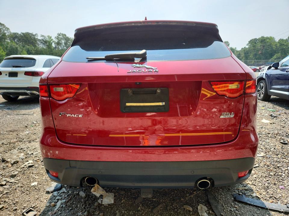 2017 Jaguar F-pace მანქანა იყიდება აუქციონზე, vin: SADCL2BV2HA896501, აუქციონის ნომერი: 61399186