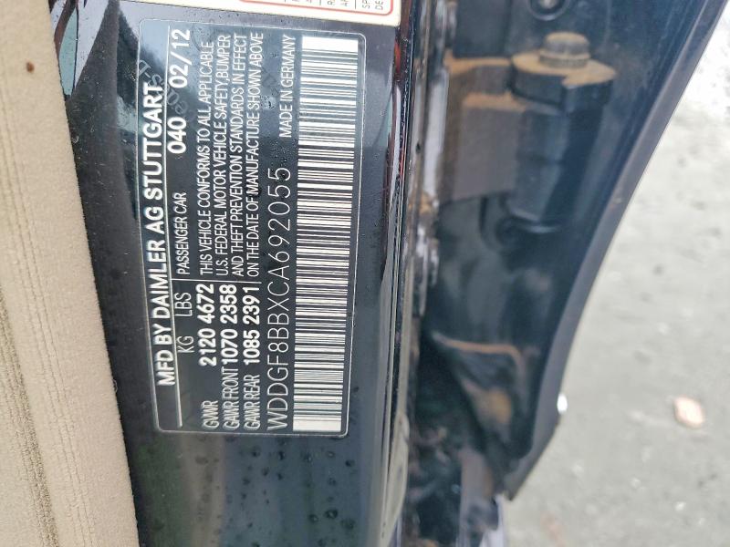 Продаж на аукціоні авто 2012 Mercedes-benz C, vin: WDDGF8BBXCA692055, номер лоту: 60990086