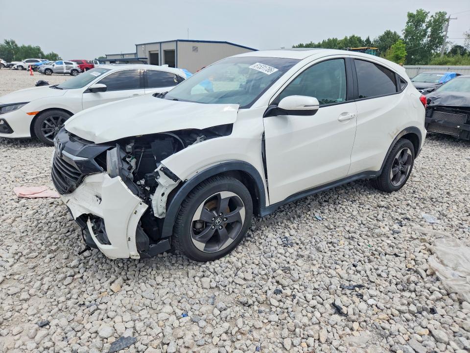 2018 Honda Hr-v მანქანა იყიდება აუქციონზე, vin: 3CZRU6H55JM722393, აუქციონის ნომერი: 61531786