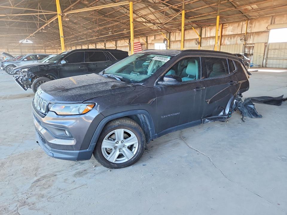Aukcja sprzedaży 2022 Jeep Compass, vin: 3C4NJCBB8NT106693, numer aukcji: 61958656