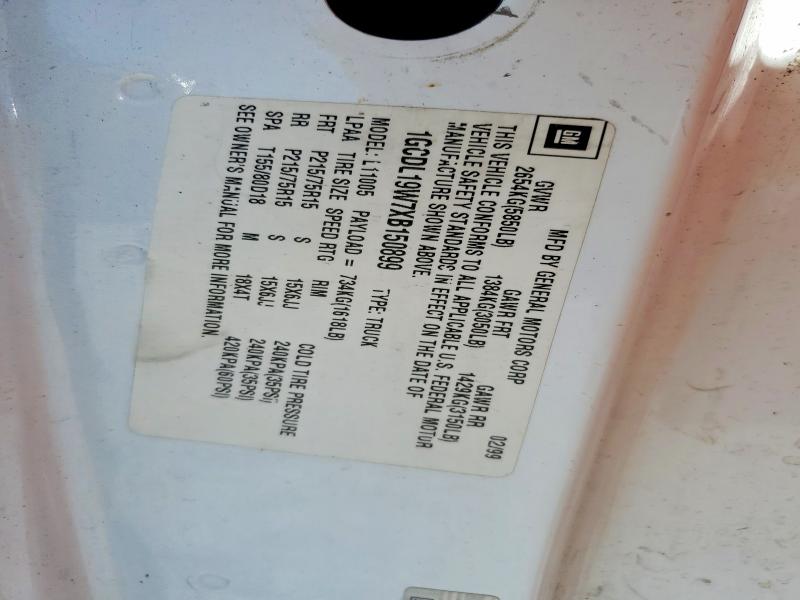 1999 Chevrolet Astro მანქანა იყიდება აუქციონზე, vin: 1GCDL19W7XB150899, აუქციონის ნომერი: 60413956