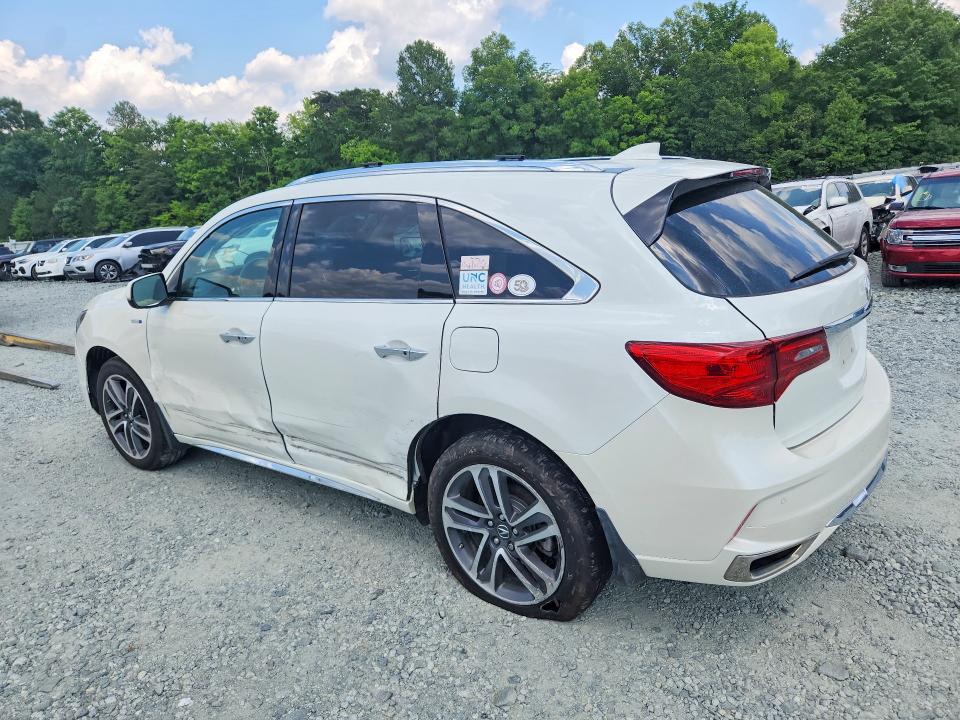 2018 Acura Mdx მანქანა იყიდება აუქციონზე, vin: 5J8YD7H76JL000765, აუქციონის ნომერი: 95589625