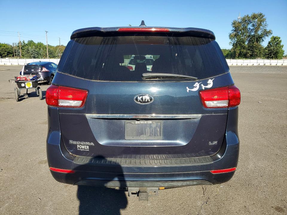 2015 Kia Sedona მანქანა იყიდება აუქციონზე, vin: KNDMB5C17F6050400, აუქციონის ნომერი: 60989386