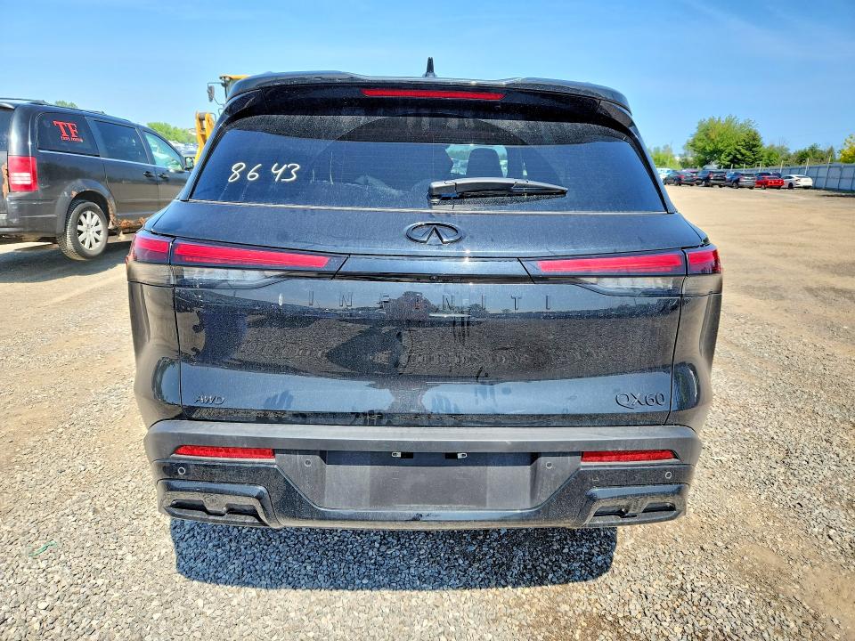Aukcja sprzedaży 2025 Infiniti Qx60, vin: 5N1AL1FS9SC354882, numer aukcji: 60037606