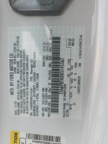 Продажа на аукционе авто 2022 Ford Mustang, vin: 1FA6P8THXN5145567, номер лота: 60326636
