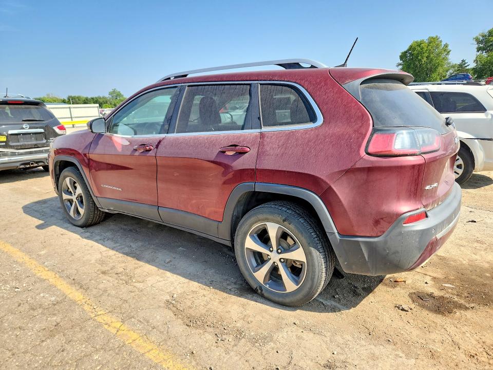 61411066 :رقم المزاد ، 1C4PJMDX2KD304081 vin ، 2019 Jeep Cherokee مزاد بيع