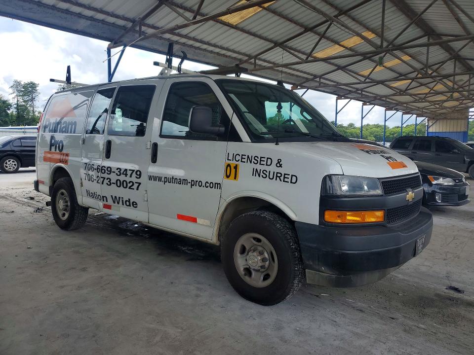 2021 Chevrolet Express G2500 მანქანა იყიდება აუქციონზე, vin: 1GCWGAFP2M1249609, აუქციონის ნომერი: 60037736