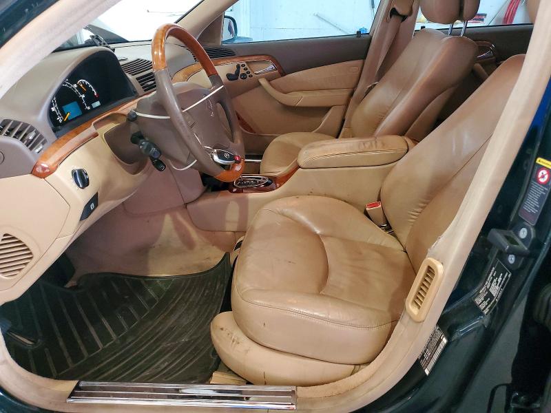 62948146 :رقم المزاد ، WDBNG83J74A389349 vin ، 2004 Mercedes-benz S مزاد بيع
