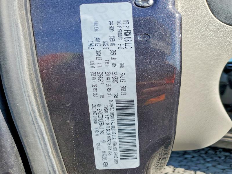 59715846 :رقم المزاد ، 2C4RDGCG9KR656414 vin ، 2019 Dodge Grand Caravan مزاد بيع