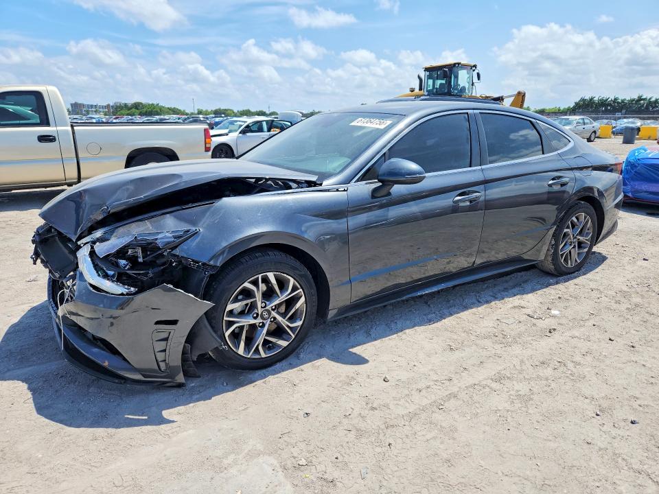 Auction sale of the 2021 Hyundai Sonata, vin: KMHL64JA0MA150440, lot number: 61364756