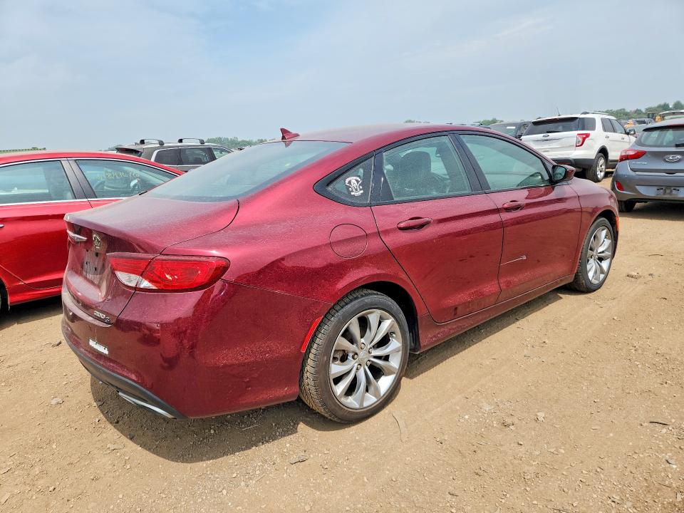 61924496 :رقم المزاد ، 1C3CCCBG7FN643915 vin ، 2015 Chrysler 200 مزاد بيع