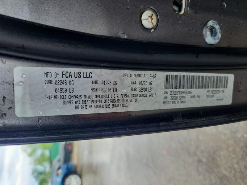 Продаж на аукціоні авто 2017 Dodge Challenger, vin: 2C3CDZAG4HH507867, номер лоту: 59228586
