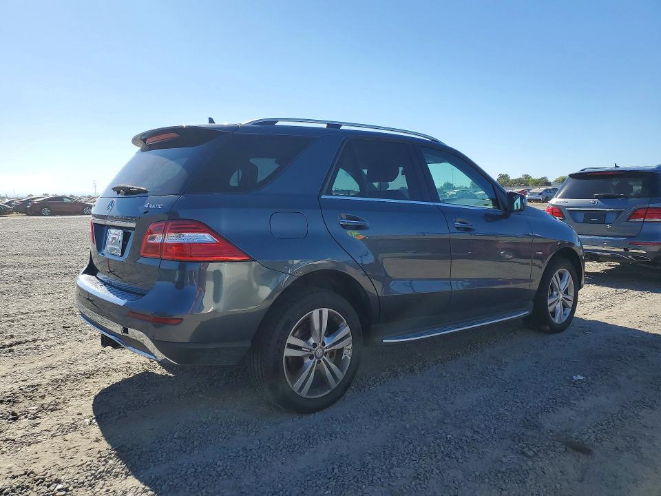 Aukcja sprzedaży 2012 Mercedes-benz Ml, vin: 4JGDA5HB4CA088000, numer aukcji: 62318636