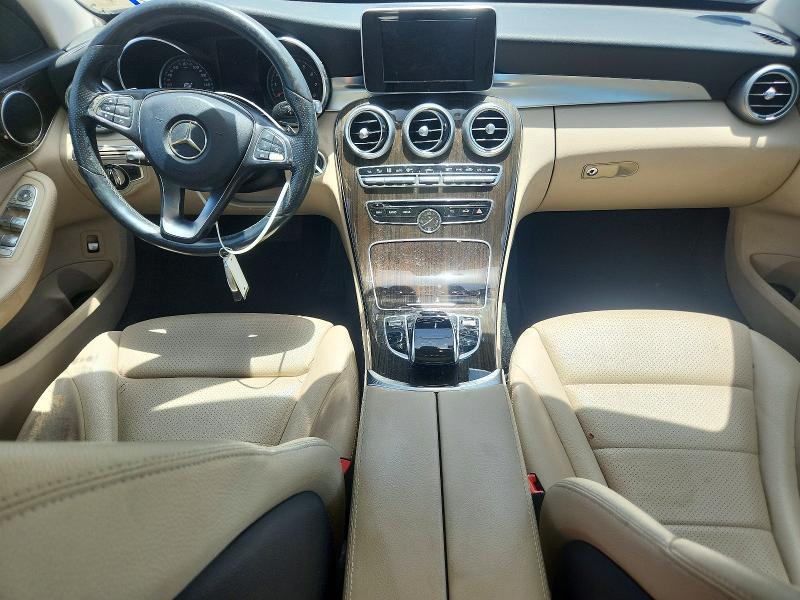 61506516 :رقم المزاد ، 55SWF4JBXFU090878 vin ، 2015 Mercedes-benz C مزاد بيع