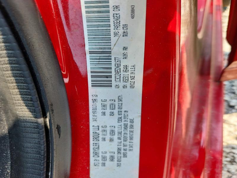 Auction sale of the 2013 Dodge Avenger, vin: 1C3CDZAB5DN681677, lot number: 62042226