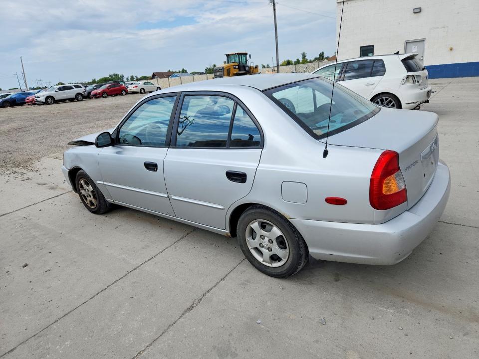 62203886 :رقم المزاد ، KMHCG45C92U336739 vin ، 2002 Hyundai Accent مزاد بيع