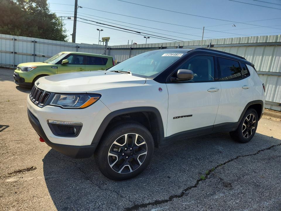 2021 Jeep Compass მანქანა იყიდება აუქციონზე, vin: 3C4NJDDB3MT589012, აუქციონის ნომერი: 58473116