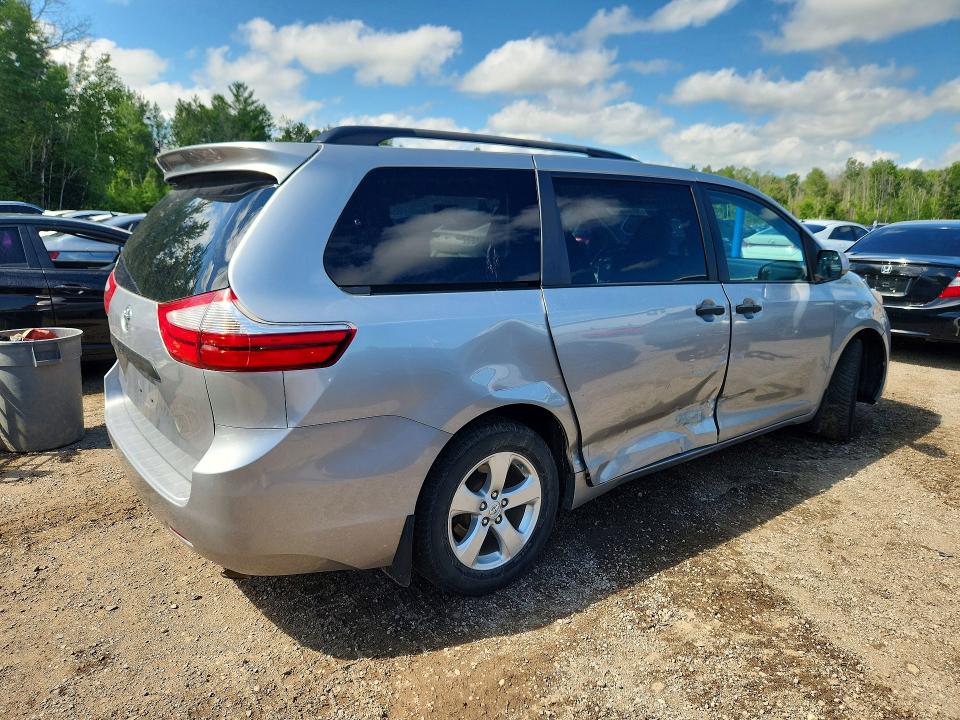 Продажа на аукционе авто 2016 Toyota Sienna, vin: 5TDZK3DC7GS714125, номер лота: 59968656