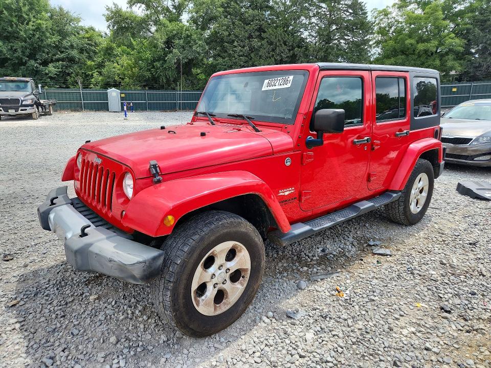 Auction sale of the 2015 Jeep Wrangler Unlimited, vin: 1C4BJWEG5FL697946, lot number: 60321286