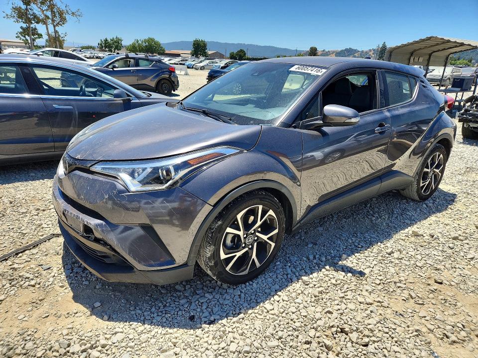 60057416 :رقم المزاد ، JTNKHMBX2K1053911 vin ، 2019 Toyota C-hr مزاد بيع