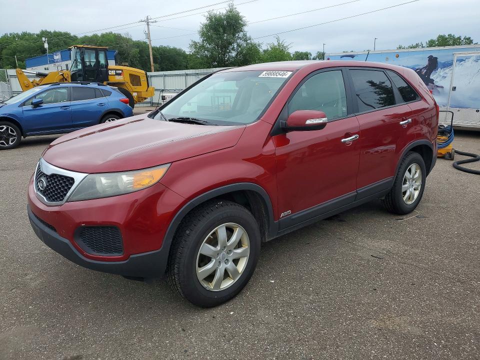 2011 Kia Sorento მანქანა იყიდება აუქციონზე, vin: 5XYKTCA14BG079128, აუქციონის ნომერი: 59888546