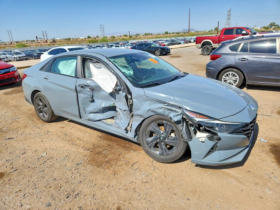 2022 Hyundai Elantra მანქანა იყიდება აუქციონზე, vin: KMHLM4AG8NU297938, აუქციონის ნომერი: 58707576
