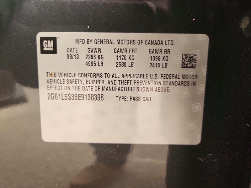 Продаж на аукціоні авто 2014 Cadillac Xts, vin: 2G61L5S38E9138398, номер лоту: 61168116
