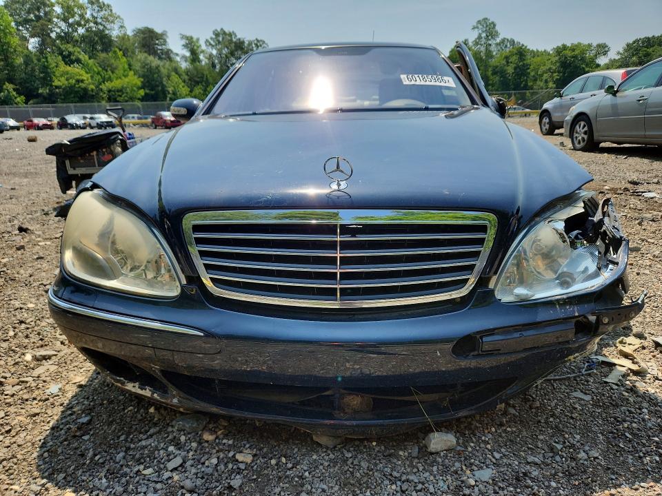 Aukcja sprzedaży 2005 Mercedes-benz S, vin: WDBNG83J75A455853, numer aukcji: 60185986