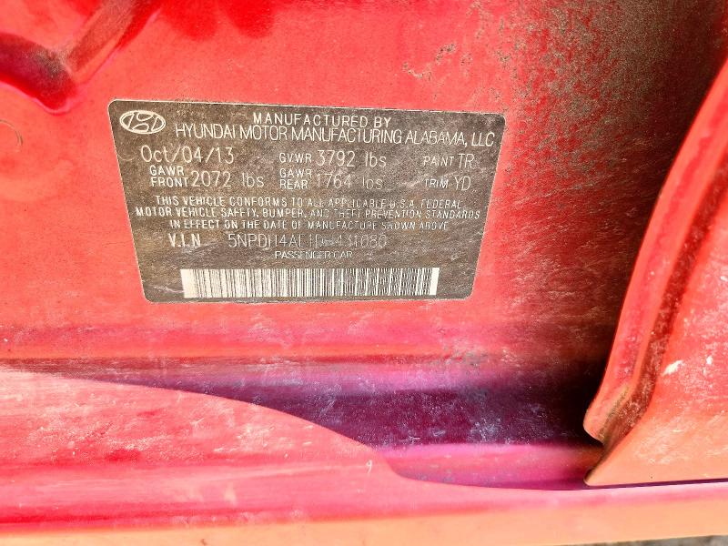 Продаж на аукціоні авто 2013 Hyundai Elantra, vin: 5NPDH4AE1DH431080, номер лоту: 63423246