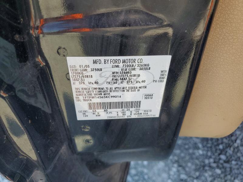 Продаж на аукціоні авто 2005 Ford F150, vin: 1FTPW14565KC99014, номер лоту: 62023186