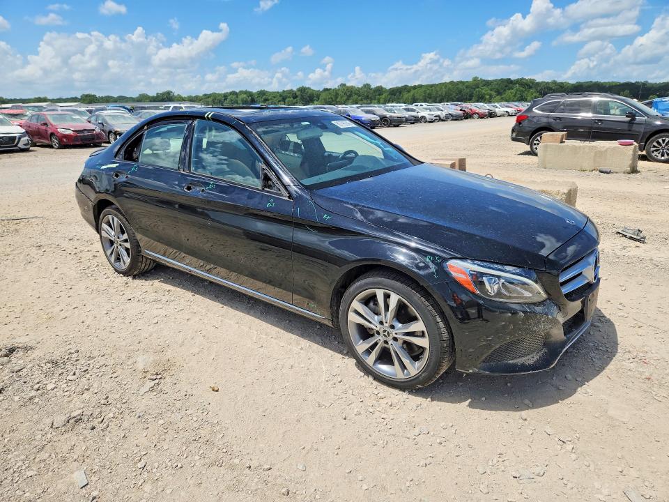 2018 Mercedes-benz C მანქანა იყიდება აუქციონზე, vin: WDDWF4KB4JR321556, აუქციონის ნომერი: 60796246