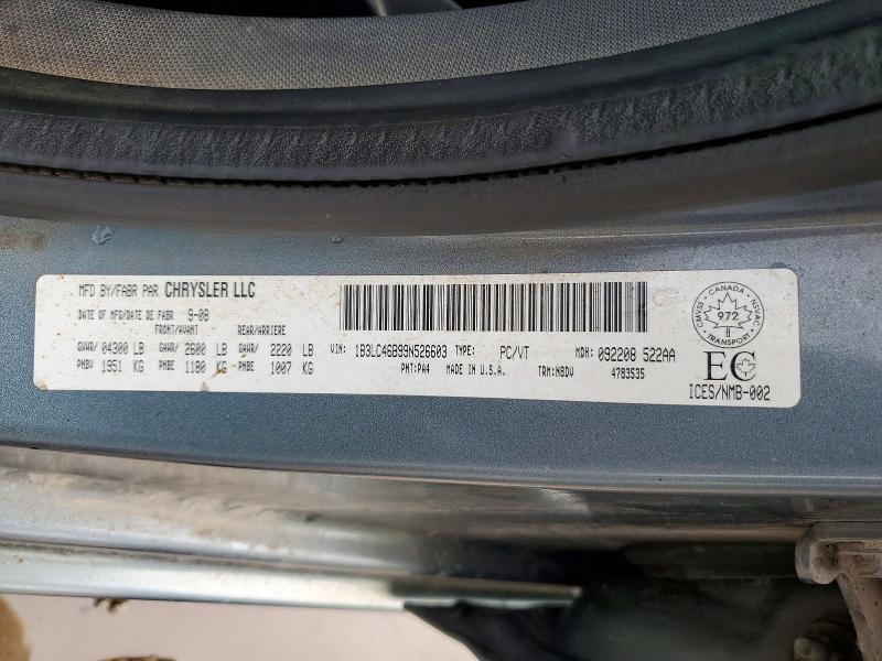 Продаж на аукціоні авто 2009 Dodge Avenger, vin: 1B3LC46B99N526603, номер лоту: 61374816