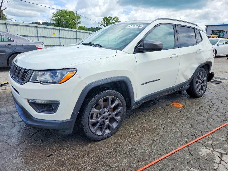 2021 Jeep Compass მანქანა იყიდება აუქციონზე, vin: 3C4NJDEB8MT596309, აუქციონის ნომერი: 60792886