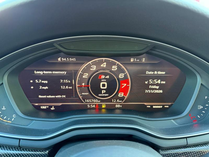 2019 Audi S4 მანქანა იყიდება აუქციონზე, vin: WAUC4AF41KA053138, აუქციონის ნომერი: 63772696