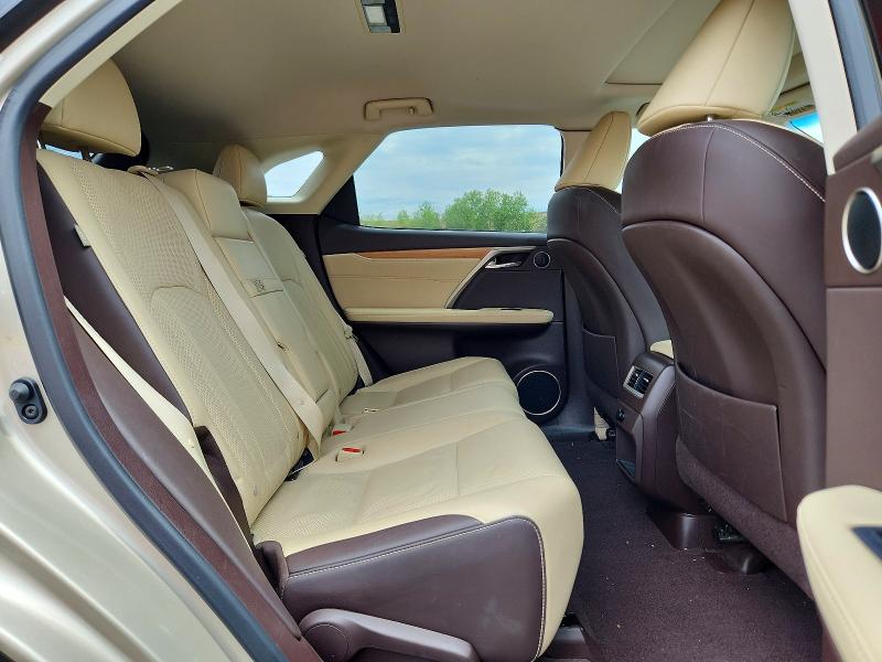 2016 Lexus Rx მანქანა იყიდება აუქციონზე, vin: JTJBZMCA5G2012330, აუქციონის ნომერი: 62817996