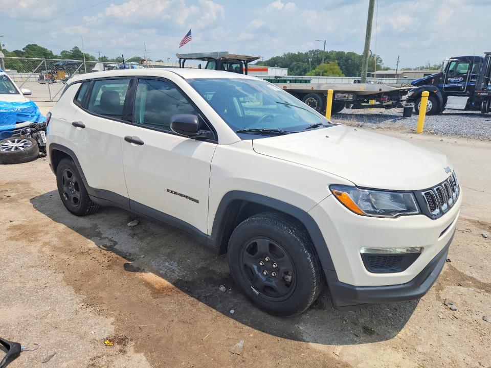 2018 Jeep Compass მანქანა იყიდება აუქციონზე, vin: 3C4NJCAB9JT254962, აუქციონის ნომერი: 62801486