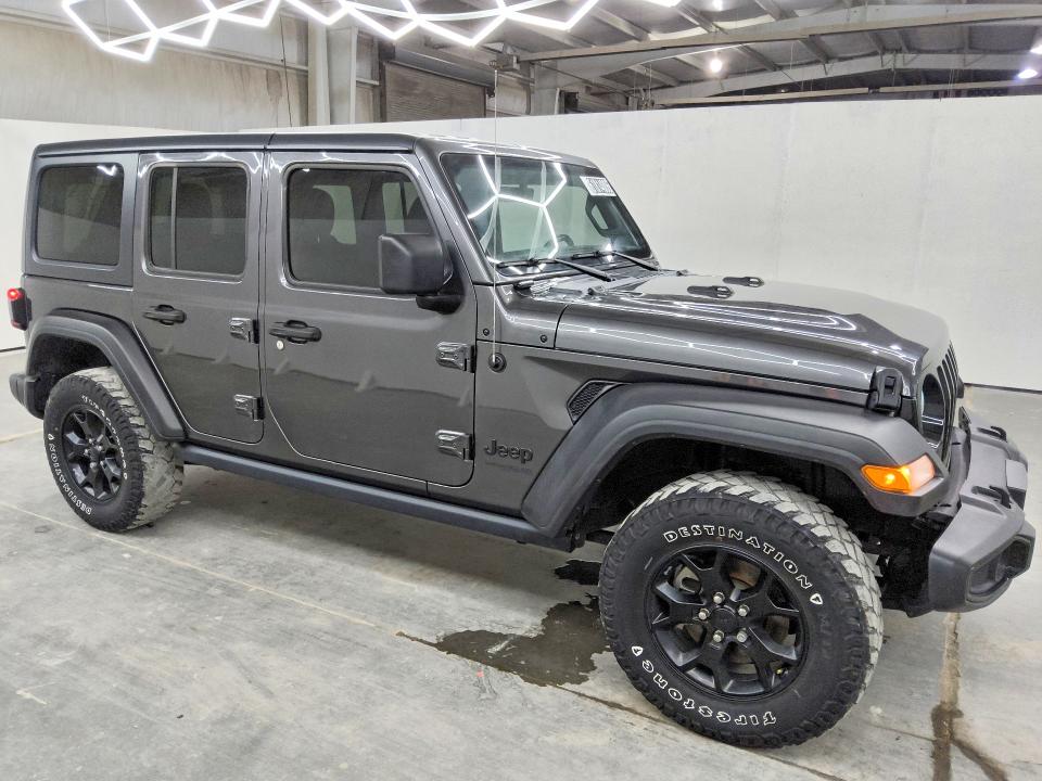 Aukcja sprzedaży 2021 Jeep Wrangler Unlimited, vin: 1C4HJXDN6MW617890, numer aukcji: 61814006