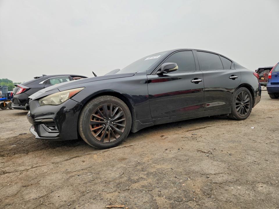 60615316 :رقم المزاد ، JN1EV7AP9JM356505 vin ، 2018 Infiniti Q50 مزاد بيع