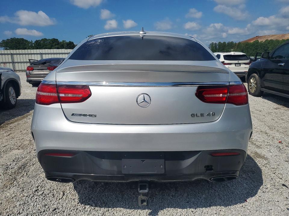 Aukcja sprzedaży 2018 Mercedes-benz Gle Coupe, vin: 4JGED6EB3JA095586, numer aukcji: 59915206