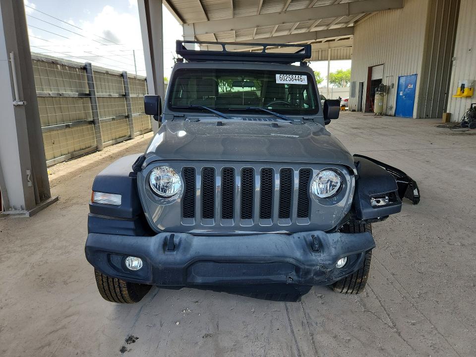 60258446 :رقم المزاد ، 1C4GJXANXLW203753 vin ، 2020 Jeep Wrangler مزاد بيع