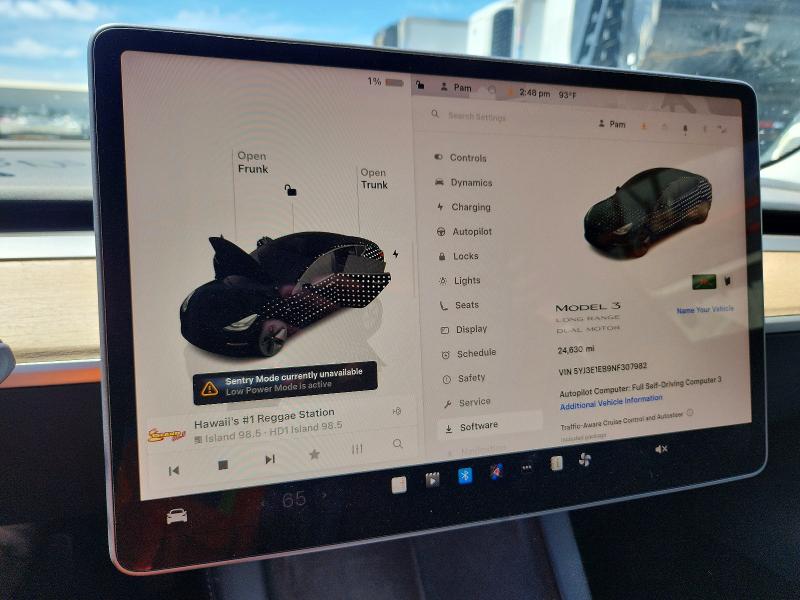 Aukcja sprzedaży 2022 Tesla Model 3, vin: 5YJ3E1EB9NF307982, numer aukcji: 60255656