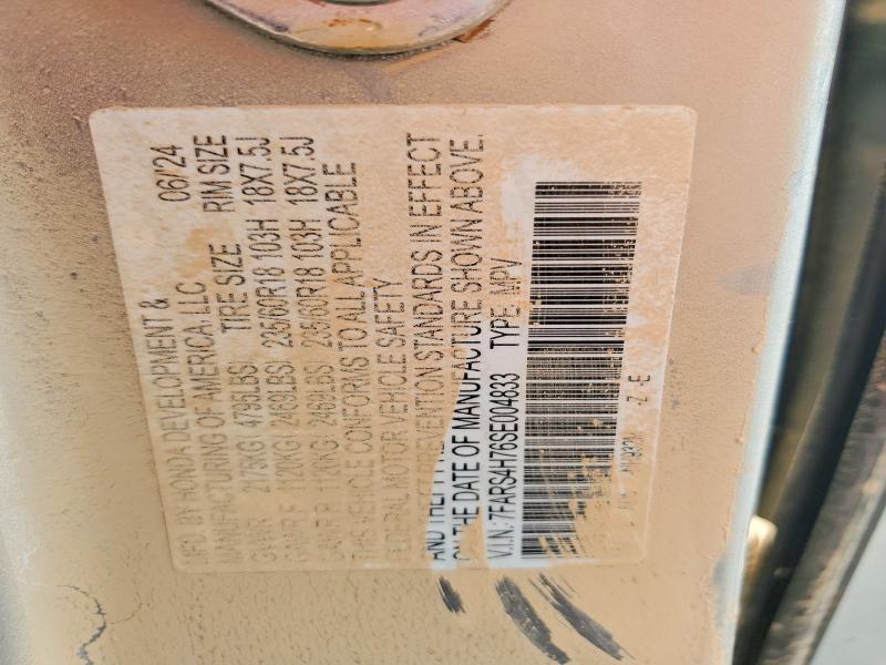 62577466 :رقم المزاد ، 7FARS4H76SE004833 vin ، 2025 Honda Cr-v مزاد بيع