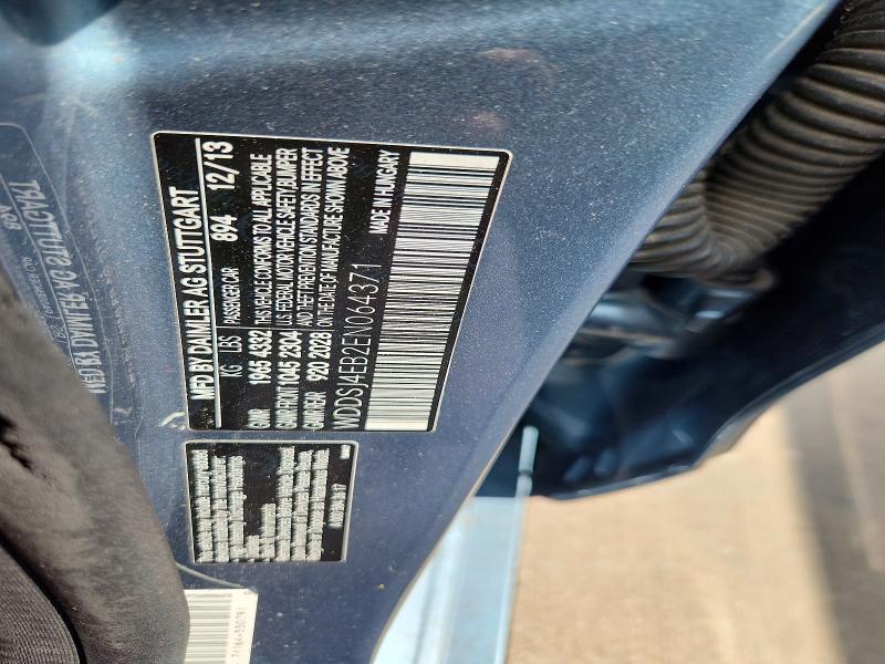 Aukcja sprzedaży 2014 Mercedes-benz Cla, vin: WDDSJ4EB2EN064371, numer aukcji: 61087066