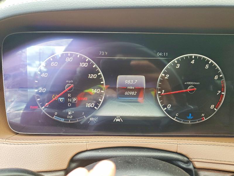 2020 Mercedes-benz S მანქანა იყიდება აუქციონზე, vin: WDDUG6EB9LA511284, აუქციონის ნომერი: 62991596