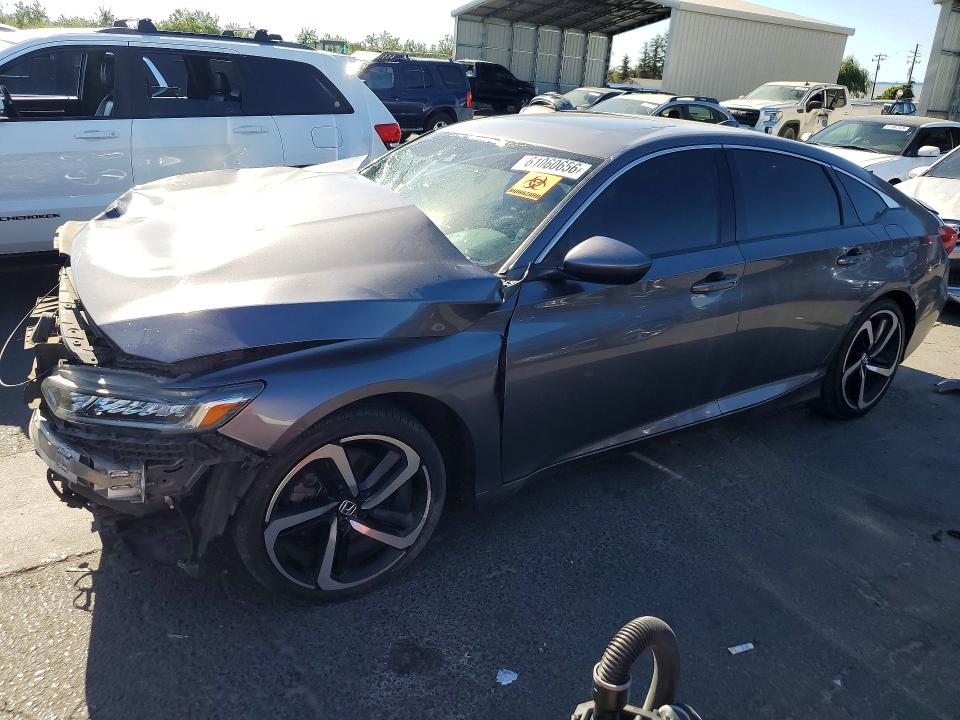 Auction sale of the 2019 Honda Accord, vin: 1HGCV2F31KA031512, lot number: 61060656