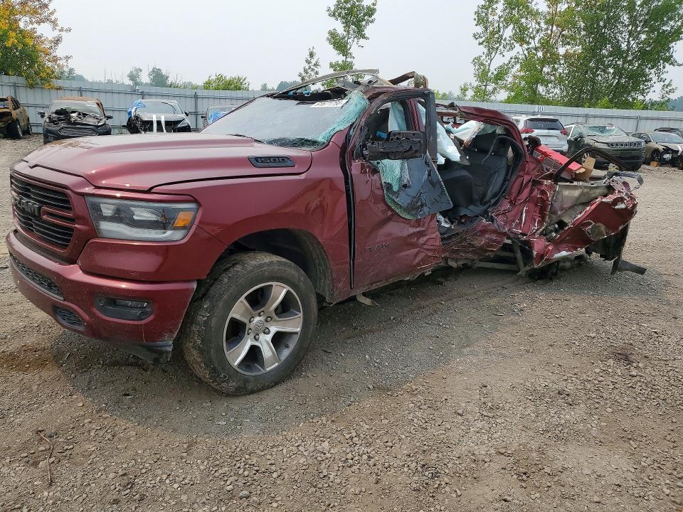 61671756 :رقم المزاد ، 1C6SRFLT0LN319825 vin ، 2020 Ram 1500 مزاد بيع
